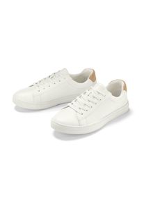 Tchibo - Sneakers en cuir - taille: 37 - blanc