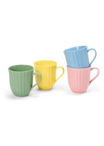 Tchibo - 4 tasses - bleu/vert