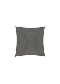 Windhager, Sonnensegel &raquo;Quadrat 3x3m, anth&laquo;, silberfarben, B/T: 300cm x 300cm, Sonnensegel