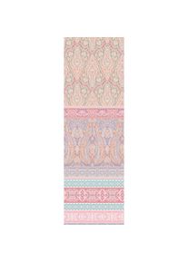 Fleuresse, Fleuresse Plaid &raquo;Plaid&laquo; Mako Satin, in Gr. 180x270 cm, Plaid, orange, blau, Baumwolle