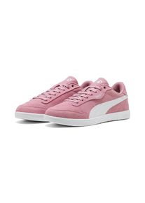 Puma, Unisex, Puma Sneaker &raquo;VIKKY STAR SD&laquo; aus Leder, mit Schn&uuml;rung, Innenmaterial aus Textil, poised pink, Puma wei&szlig;, Puma silber, 40,5, Sneaker f&uuml;r 