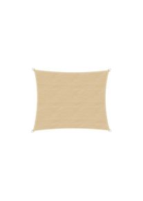 Windhager, Sonnensegel &raquo;Sonnensegel Rechteck 4x5, Champagener&laquo;, goldfarben, B/T: 500cm x 400cm, Sonnensegel