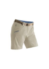 Maier Sports, Unisex, Funktionsshorts &raquo;Lulaka Shorts&laquo; Unisex Shorts, kurze Wanderhose, Outdoorhose mit 4 Taschen, Regular Fit, hellbraun, 38, 
