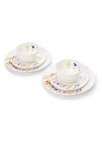 Tchibo - 6-teiliges Kaffeegedeck - creme