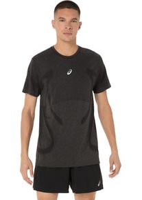 asics, Hommes T-Shirt fonctionnel 'Road', anthracite / noir / blanc