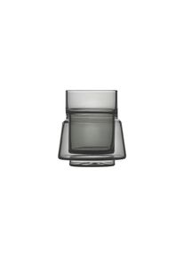Jacob Jensen, Thermoglas &raquo;Small 70 ml, 1 St&uuml;ck&laquo; Thermo-Kaffeeglas mit innovativem Design, schwarz, Glas, &Oslash; 6,5 cm x 7 cm