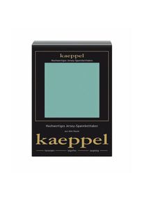 Kaeppel, Spannbettlaken &raquo;Single Jersey Mako Cotton&laquo; Bettlaken aus 100% Baumwolle, aqua, Jersey, Obermaterial: 100% Baumwolle, 1 Stk.