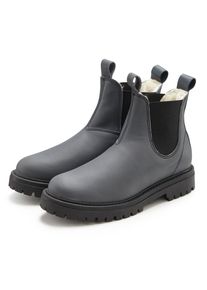ELBSAND, Unisex, Stiefelette &raquo;Stiefel, Boots, Winterstiefel, Chelseaboots, Lederstiefelette&laquo; Schlupfstiefel aus Leder im klassischen Chelsea-Look, 