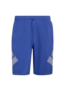 adidas Sportswear, Hommes Boardshorts 'Big Bars', bleu / blanc