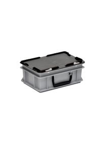 Ackerman Stapelbox &raquo;Utz RAKO Koffer 300x200x132&laquo;, grau, Volumen: 5 Liter