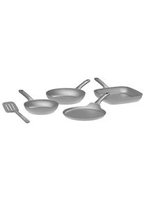 BergHOFF, BergHOFF Pfannen-Set &raquo;HELIX AH 4-teilig&laquo; Aluminium Set, 4 Stk. tlg., schwarz