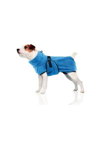 Swisspet, SwissPet Tiermantel &raquo;Wety XS&laquo; Flauschfrottier, blau, Flauschfrottier, R&uuml;ckenl&auml;nge cm: 22 cm