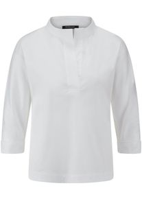 Peter Hahn - Bluse mit Stehkragen, weiss, Gr. 44, Baumwolle