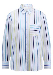 Peter Hahn - Long-Bluse, weiss, Gr. 48, Baumwolle