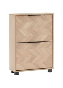 Schildmeyer, Schuhschrank &raquo;Piazza, Breite 59,8 cm&laquo; 1 Stk. tlg. Made in Germany, eiche hell, FSC -zertifizierter Holzwerkstoff, B/H/T: 59,8 cm x 85,7 