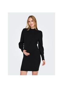 Only Maternity, Unisex, Only Maternity Strickkleid &raquo;OLMKATIA L/S DRESS KNT NOOS&laquo;, schwarz, L, N-Gr, Langarm Strickkleid von Only