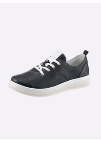 Andrea Conti Witt Damen Sneaker in Leder-Qualit&auml;t, marine, Gr&ouml;&szlig;e 37, 100% Glattleder