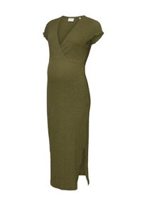 MAMALICIOUS Umstand Kleid 'MLDONNA' Damen Gr&ouml;&szlig;e 38 oliv Winterkleid