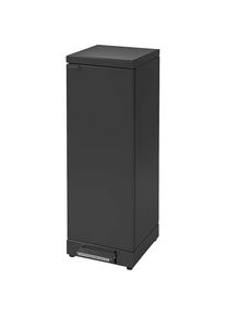 Contenitore per la raccolta differenziata Bica Advanced, capacit&agrave; 65 l, con pedale, nero