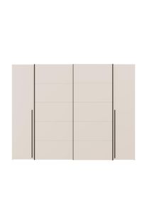 FORTE Armoire &agrave; portes battantes et coulissantes NARAGO