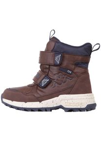 Kappa Winterboots, - geeignet f&uuml;r urbanes Umfeld oder Outdoor Aktivit&auml;ten bunt 26 brown-navy Wasserdichter Kappa Tex-Stiefel im Casual Look