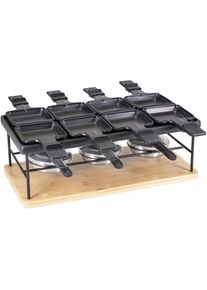 Kadastar, Raclette &raquo;Flame 8 Personen&laquo; 8 Stk. Raclettepf&auml;nnchen, schwarz