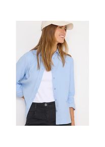 Cecil, Unisex, Langarmbluse mit Hemdkragen, light sky blau, M (40), Unisex-Bluse von Cecil