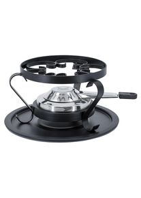 Kadastar, Fondue &raquo;Rechaud Traditional 16cm Inox&laquo;, schwarz, silberfarben
