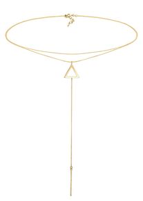 Elli Choker 'Dreieck' Damen Gr&ouml;&szlig;e One Size gold