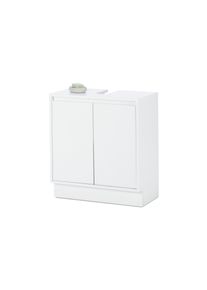 Tchibo - Waschbeckenunterschrank - 60x33x66,5cm - weiss - Holz