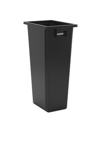Contenitore per la raccolta differenziata, capacit&agrave; 80 l, nero eurokraft pro