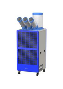 Climatizzatore industriale 21.000 BTU, per ambienti da 57 m&sup2;, grigio/blu