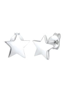 Elli, Femmes Boucles d'oreilles 'Sterne', argent