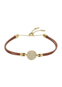 Fossil Armband 'Sadie' Damen Gr&ouml;&szlig;e One Size braun / gold