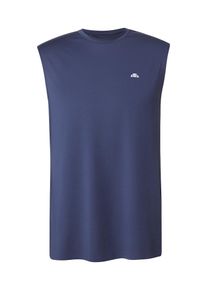 Ellesse, Hommes T-Shirt fonctionnel 'Olios', bleu marine / blanc
