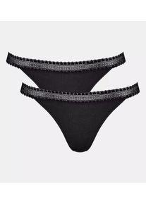 Sloggi Slip 'GO' Damen Gr&ouml;&szlig;e L/XL schwarz