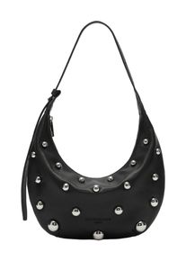 Liebeskind Berlin Schultertasche 'Ryker ' Damen Gr&ouml;&szlig;e One Size schwarz / silber