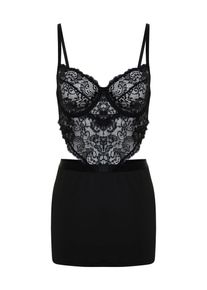 Trendyol Neglig&eacute;e Damen Gr&ouml;&szlig;e 42 schwarz