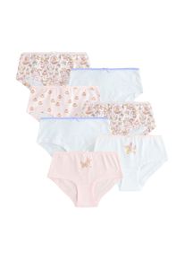 next Unterhose M&auml;dchen Gr&ouml;&szlig;e 98 hellblau / gelb / rosa / wei&szlig;