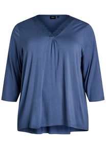 ZIZZI Schlafshirt 'Mhali' Damen Gr&ouml;&szlig;e XL/XXL indigo