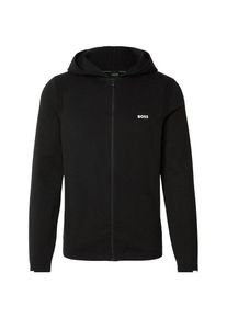 BOSS, Hommes Veste de surv&ecirc;tement 'Ever-X', noir / blanc