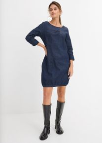Stretch-Jeanskleid in blau, Gr&ouml;sse 42, 98% Baumwolle, bonprix
