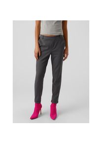 V&eacute;ro Moda Vero Moda, Unisex, Anzughose &raquo;VMMAYA MR LOOSE SOLID PANT NOOS&laquo; kn&ouml;chelfreie Form mit Saumaufschlag, asphalt, XS (34), L&auml;nge 32, Anzughose von Vero 