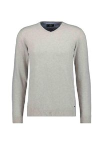Ragman, Herren, Ragman V-Ausschnitt-Pullover, hellgrau, 48, Baumwolle-Kaschmir-Mix
