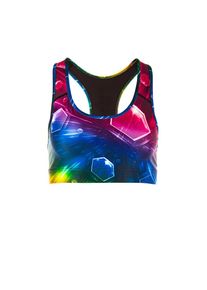 WINSHAPE, Unisex, Sport-Bustier &raquo;SB101-Cosmic&laquo;, cosmic, XL, Sport-BH in coolem Cosmic-Look