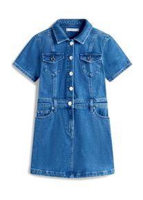 Tommy Hilfiger Kleid M&auml;dchen Gr&ouml;&szlig;e 140 blue denim