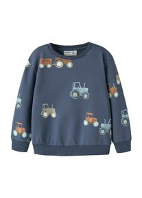 name it, Gar&ccedil;ons Sweat 'NMMFotractor', marine / bleu clair / umbra / kaki