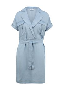Noisy may Tall Blusenkleid 'VERA' Damen Gr&ouml;&szlig;e 42 rauchblau Winterkleid