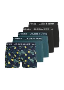 Jack & Jones Jack & Jones Boxershorts 'JACJAKE' Herren Gr&ouml;&szlig;e M marine / navy / gelb / schwarz