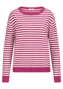 Peter Hahn - Rundhals-Pullover aus 100% SUPIMA -Baumwolle, pink, Gr. 44, Baumwolle